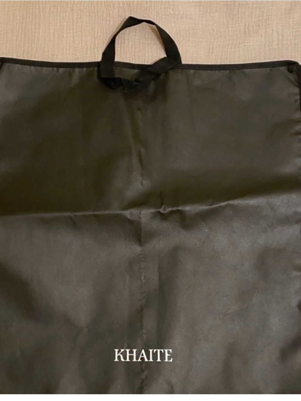 ❤️ NEW KHAITE Black Garment Travel Bag with Top Handle